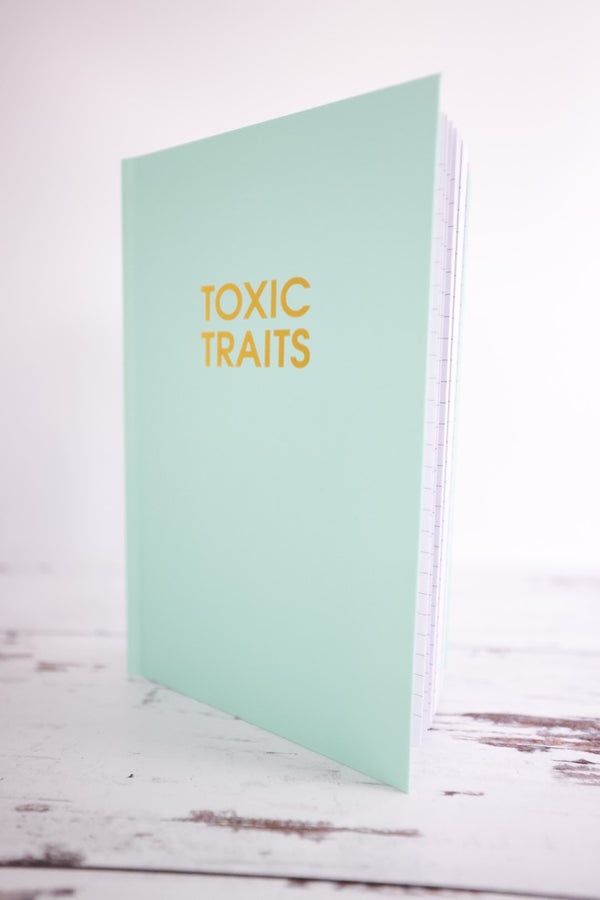 Toxic Traits Journal - Whiskey Skies