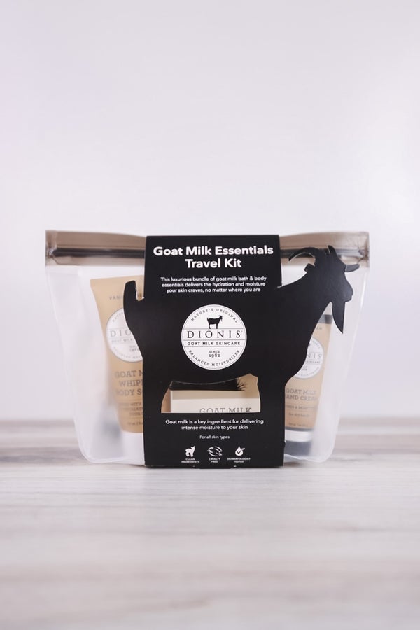 Vanilla Bean Goat Milk Travel Kit - Whiskey Skies