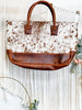 Vendywow Leather And Hair On Bag - Whiskey Skies