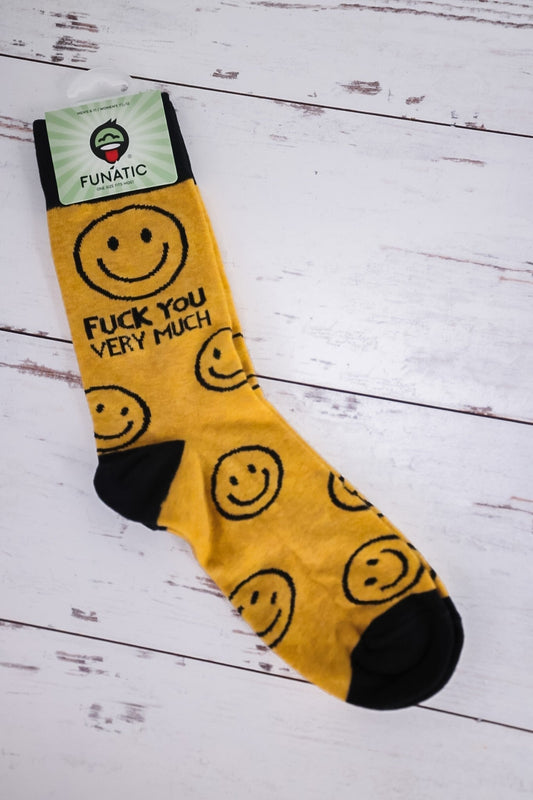 Very Much Crew Socks - Whiskey Skies