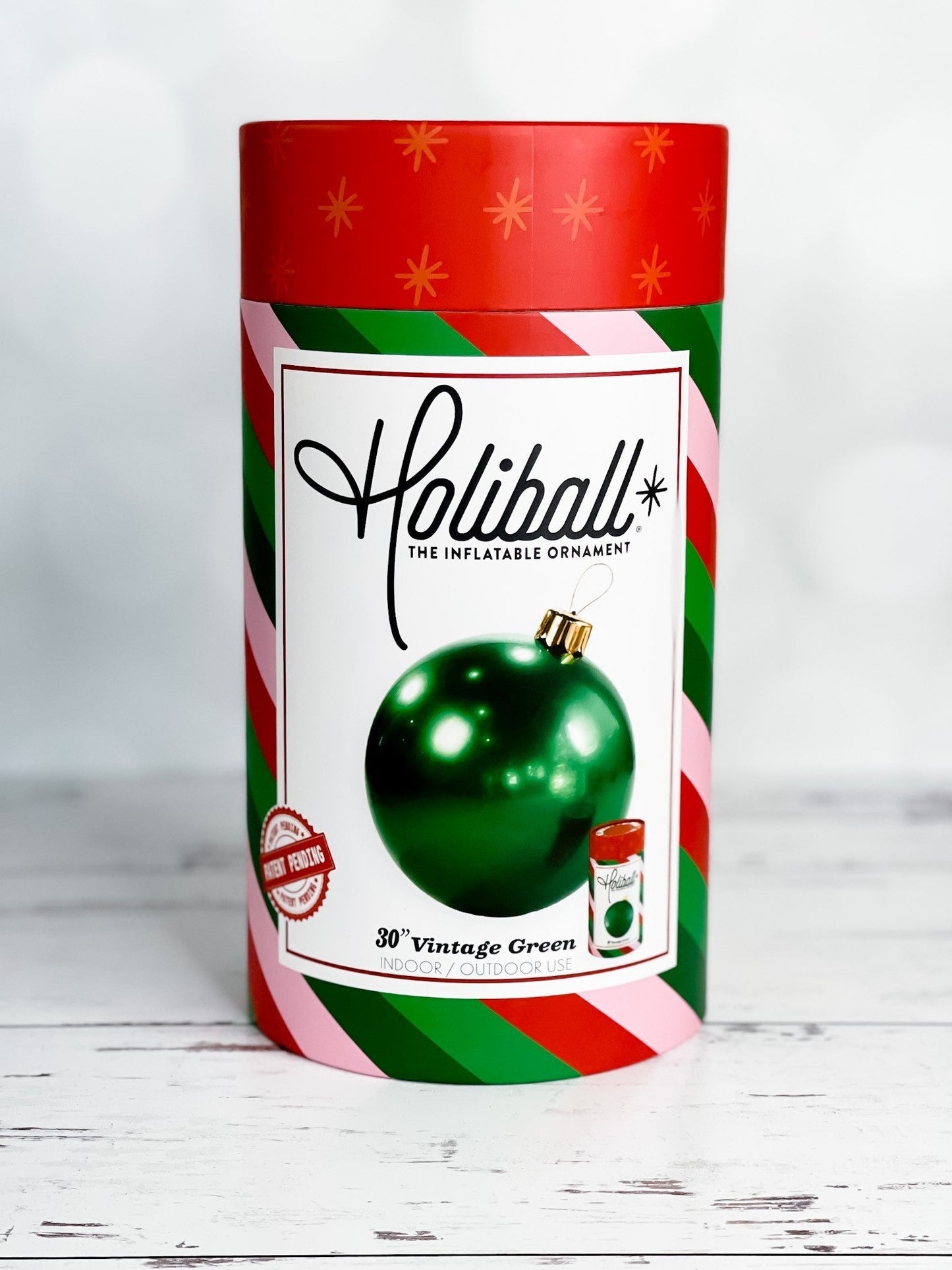 Vintage Green Holiball 30" - Whiskey Skies