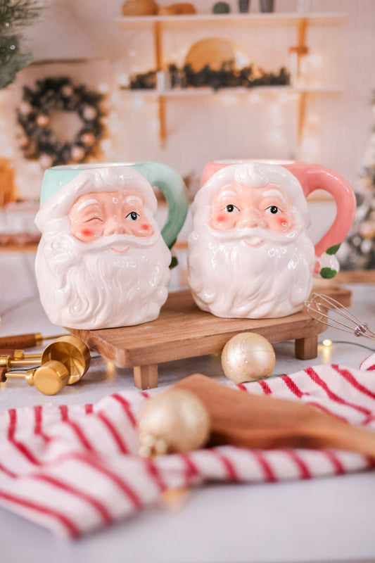 Vintage Santa Mug (2 Styles) - Whiskey Skies