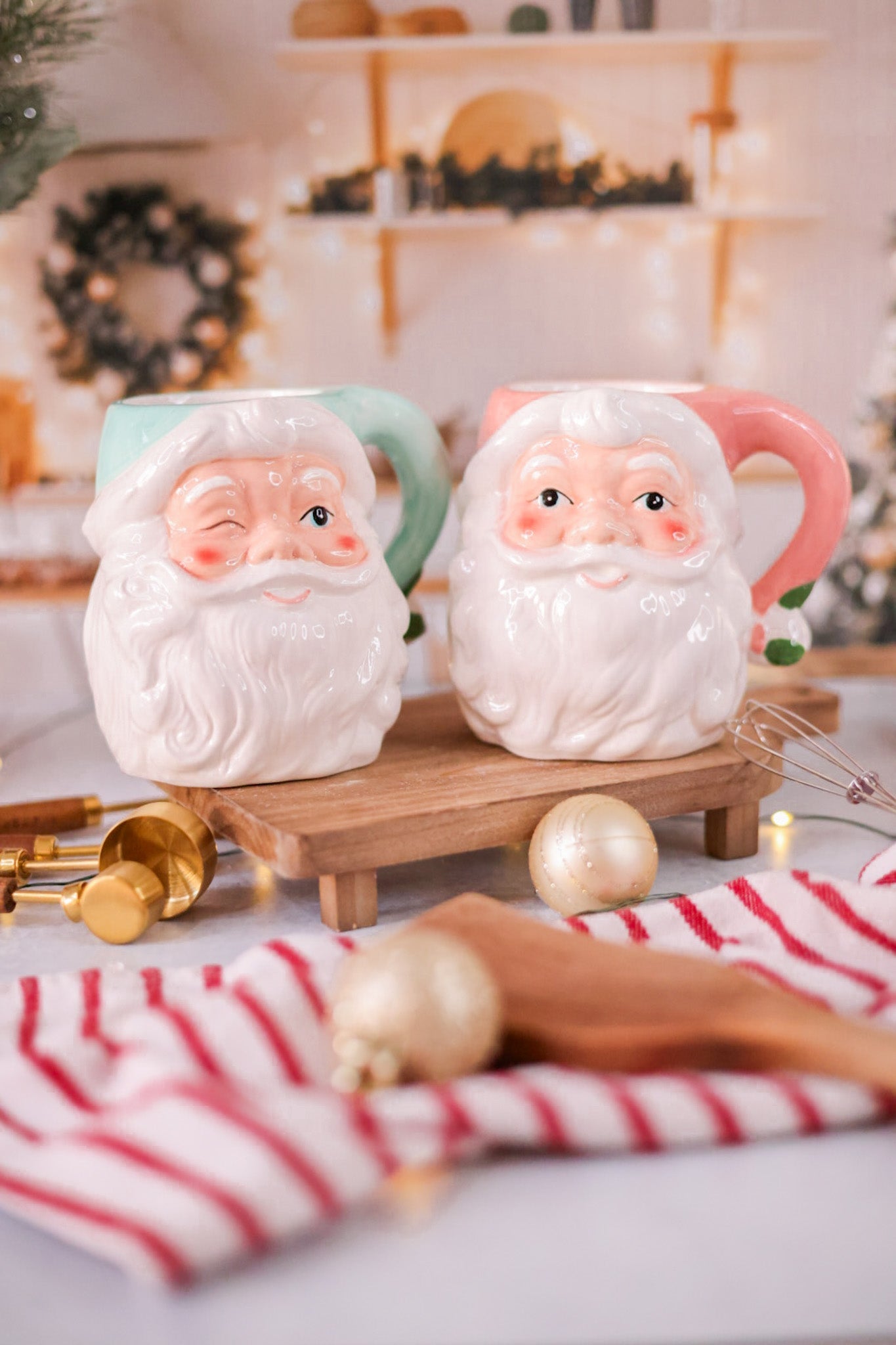 Vintage Santa Mug (2 Styles) - Whiskey Skies