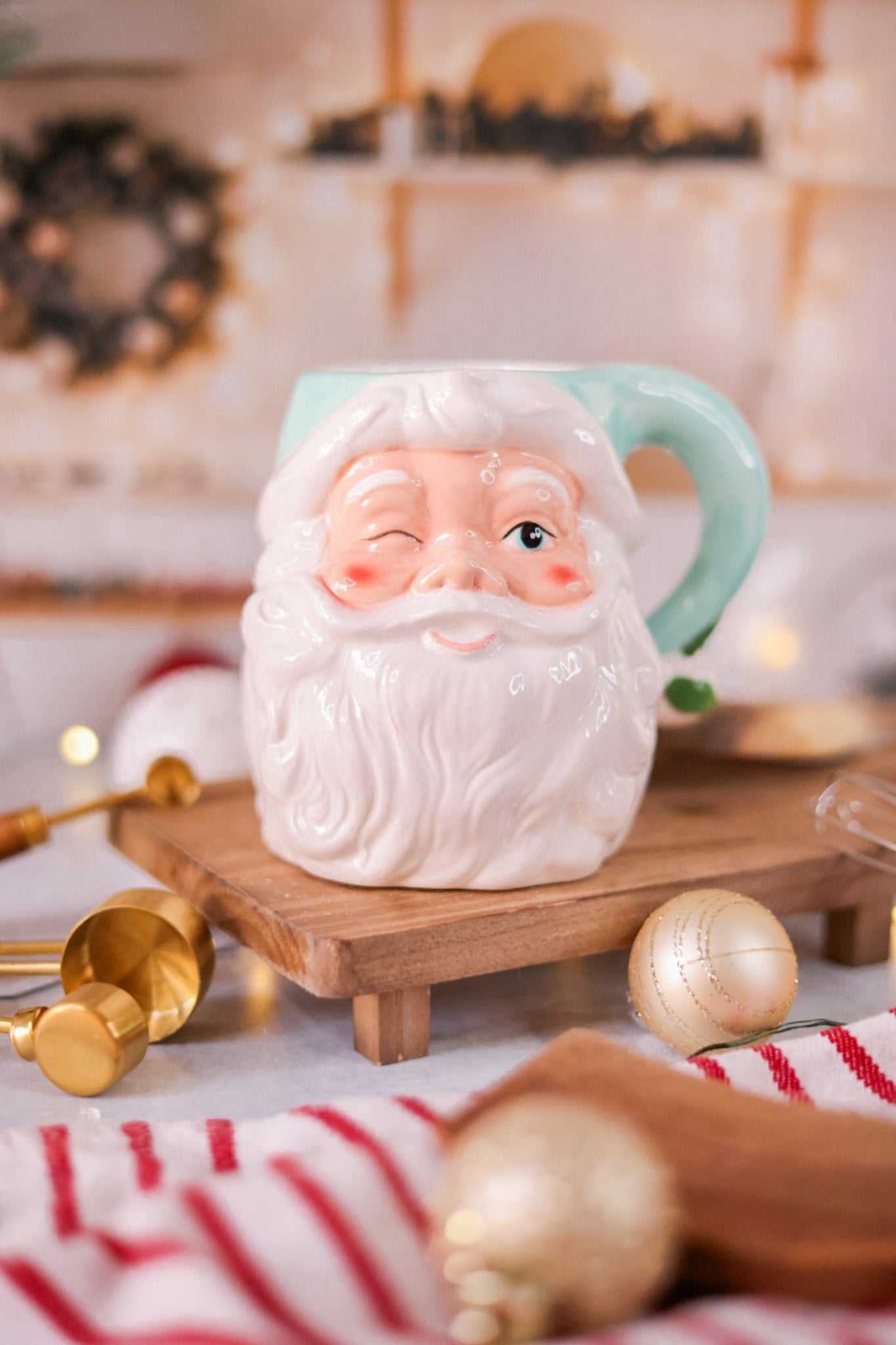 Vintage Santa Mug (2 Styles) - Whiskey Skies