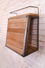 Wall Bar With Fold Down Shelf - Whiskey Skies - KALALOU