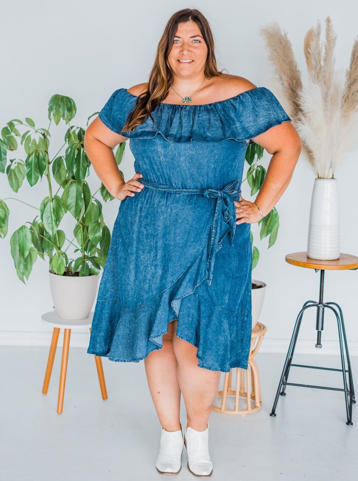 Plus Size Summer Denim Denim Dress For Women Sleeveless, Knee Length, Blue  Midi Skirt In 3X, 4XL, And 5XL Sizes With DHL Shipping 5428 From  Sell_clothing, $20 | DHgate.Com