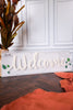Welcome Magnetic Front Door Word Decor (Two Colors) - Whiskey Skies