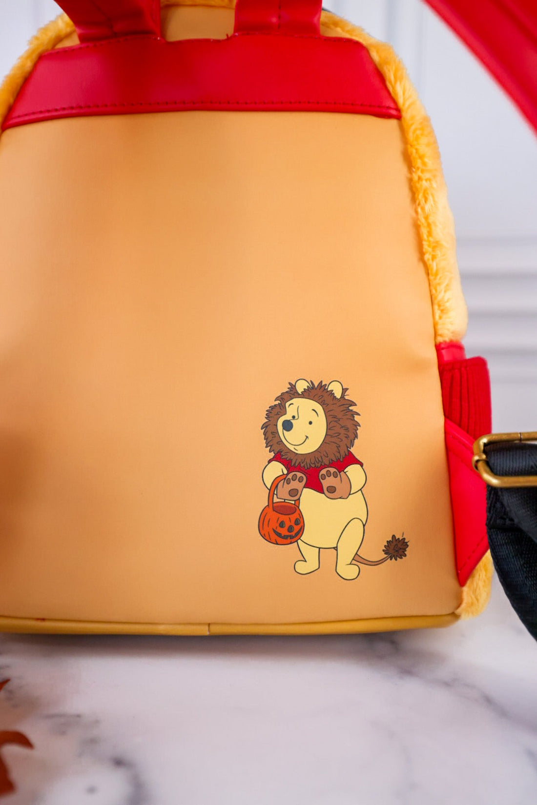 Winnie the Pooh Halloween Costume Plush Cosplay Mini Backpack - Whiskey Skies