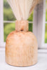 Wood Vase 6.25”H - Whiskey Skies