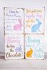Wooden Bunny Displays (Four Styles) - Whiskey Skies