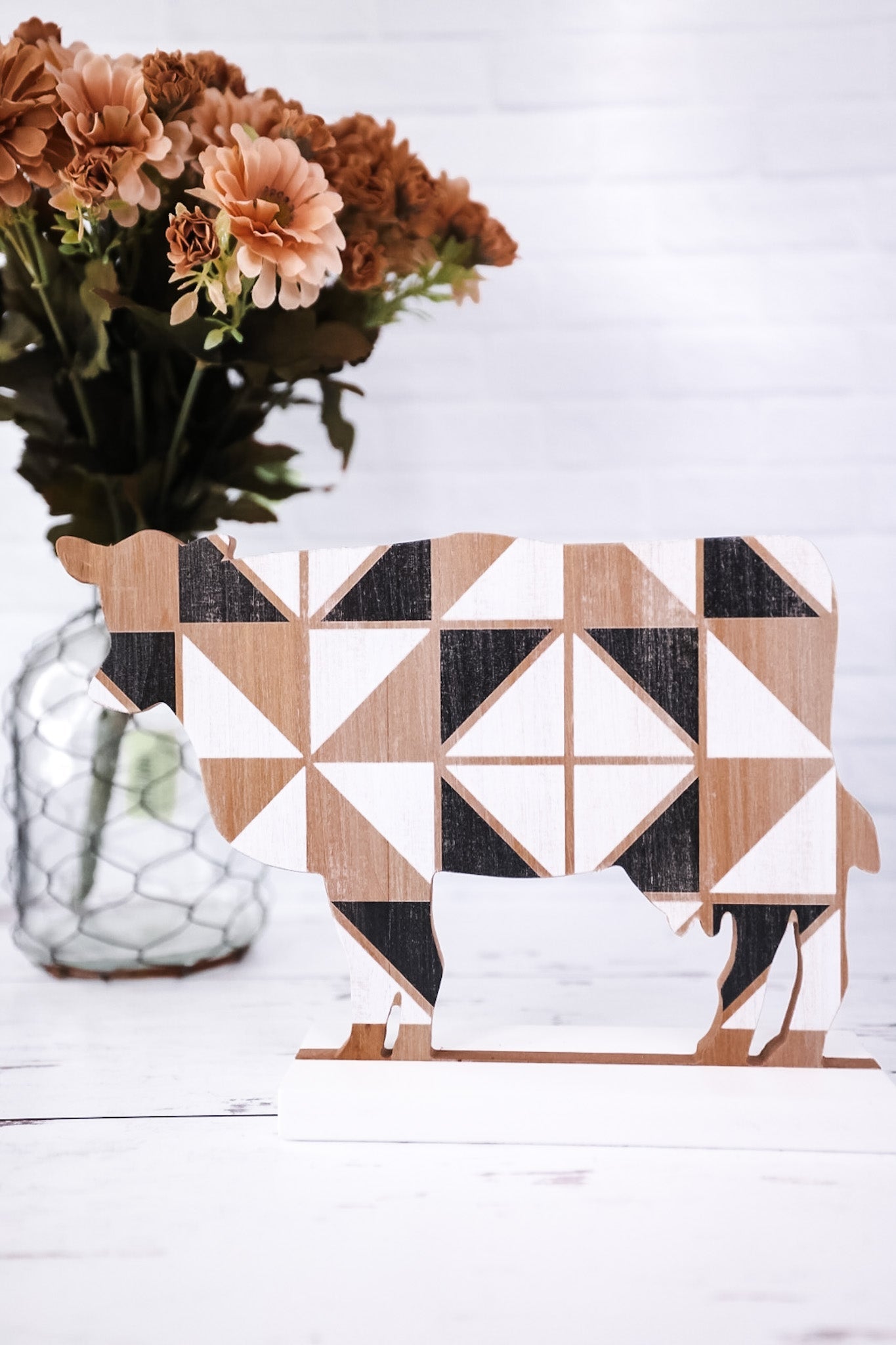 Wooden Country Animal Tabletop Sitters (3 Styles) - Whiskey Skies